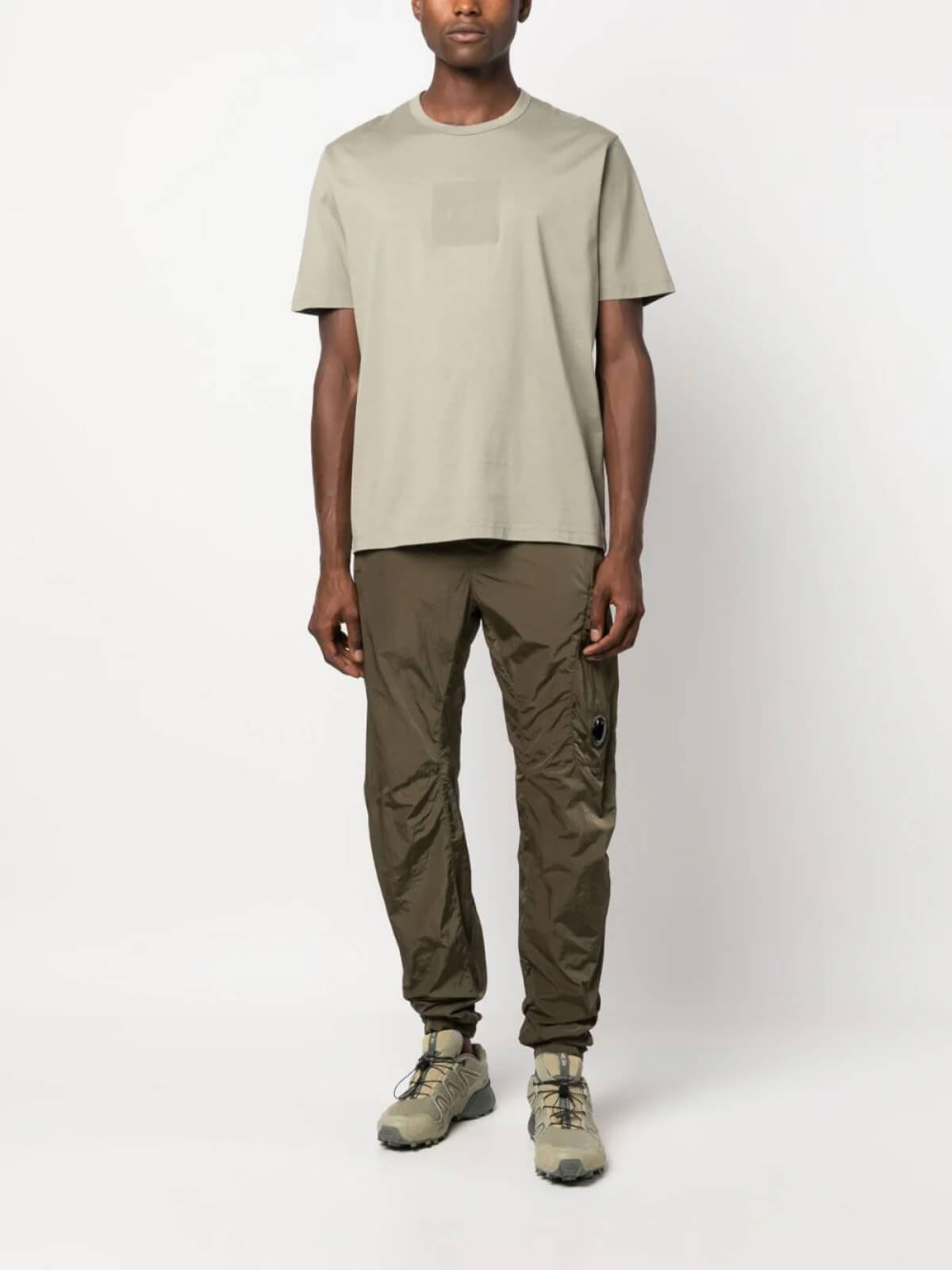 Chrome Panelled Track Pants